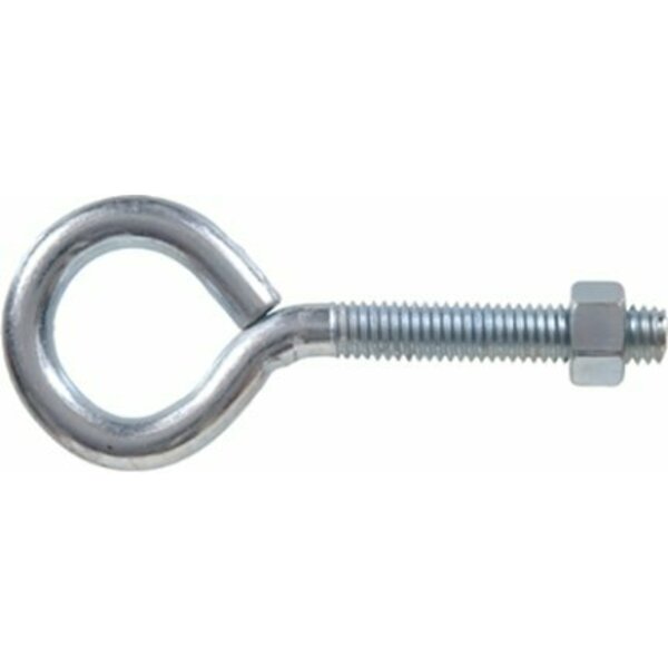 Hillman 10 24 X 2 1/2 ZIN C EYE BOLT WITH NUT 320704